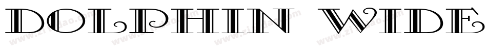 Dolphin Wide Normal字体转换